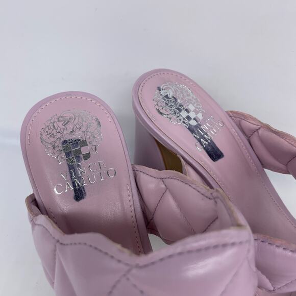 Vince Camuto Women's Renneya Two Strap High Heel Sandal Heeled Water Lily 9.5 M - Picture 9 of 15